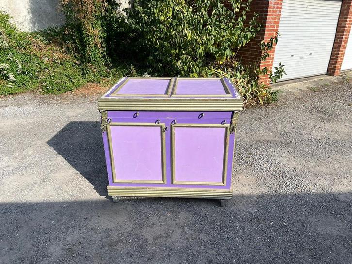 Klassieke goocheltruuk “de verdwijnkist”, Hobby en Vrije tijd, Kostuums, Theaterbenodigdheden en LARP, Gebruikt, Ophalen