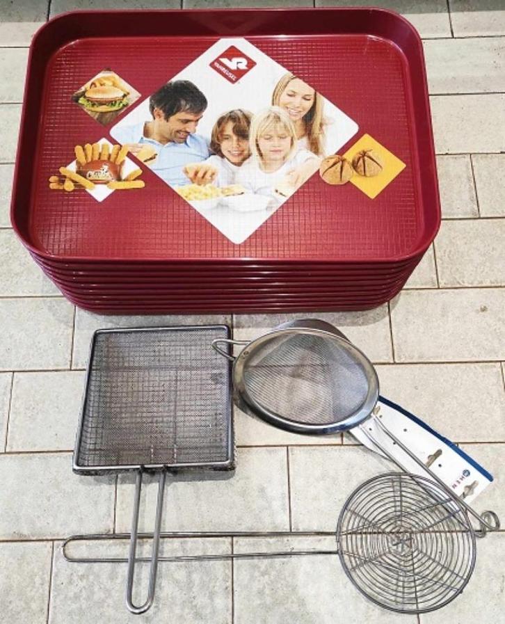 Set met accessoires voor snacks en frituur, Zakelijke goederen, Horeca | Food, Snacks, Ophalen