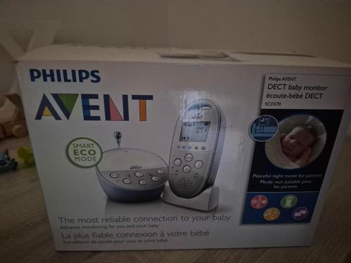 Babyfoon Philips Avent SCD570, Kinderen en Baby's, Babyfoons, Zo goed als nieuw, 250 meter of meer, Digitaal, Terugspreekfunctie