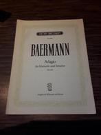 Baermann: Adagio für Klarinette und Streicher, Musique & Instruments, Partitions, Enlèvement ou Envoi, Artiste ou Compositeur