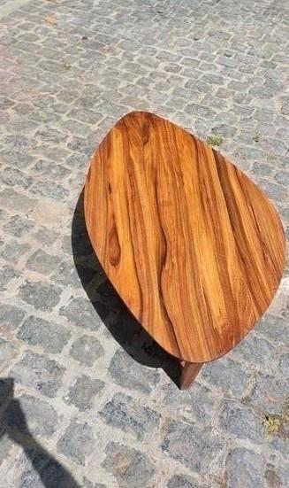 Table basse en Noyer massif, Antiquités & Art, Art | Objets design, Enlèvement