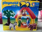 Playmobil 1-2-3 Kerststal 6786, Kinderen en Baby's, Ophalen of Verzenden, Zo goed als nieuw, Complete set