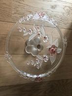 Plat à tarte en cristal de Bohème, Enlèvement ou Envoi