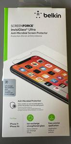Belkin iPhone schermbeschermer, Telecommunicatie, Mobiele telefoons | Hoesjes en Screenprotectors | Apple iPhone, Nieuw, IPhone 11