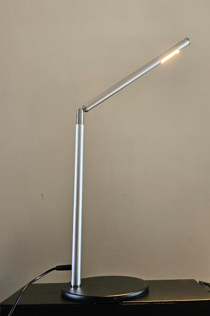 LED-bureaulamp met aanraakscherm - CLED-0100 grijs, Huis en Inrichting, Lampen | Tafellampen, Zo goed als nieuw, Minder dan 50 cm
