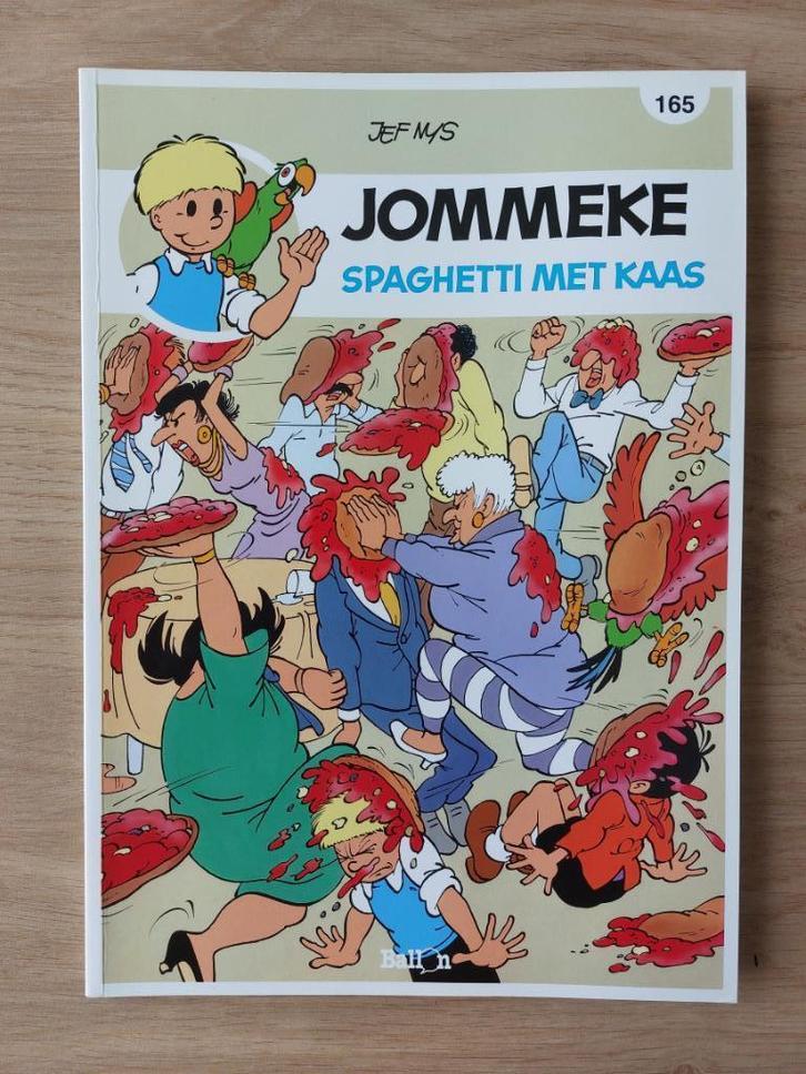 Jommeke - Spaghetti met kaas (gelijmd), Boeken, Stripverhalen, Zo goed als nieuw, Eén stripboek, Ophalen of Verzenden