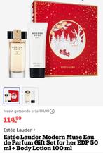 Cadeaupakket Estee Lauder Modern Muse parfum en body., Handtassen en Accessoires, Uiterlijk | Parfum, Nieuw, Ophalen