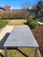 Tuintafel, Tuin en Terras, Tuintafels, Ophalen, Gebruikt, Rechthoekig, Kunststof