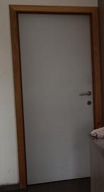 Schilderdeuren 201 x 83 deurklink slot argenta scharnieren, Doe-het-zelf en Bouw, Ophalen, Gebruikt, 80 tot 100 cm, Binnendeur