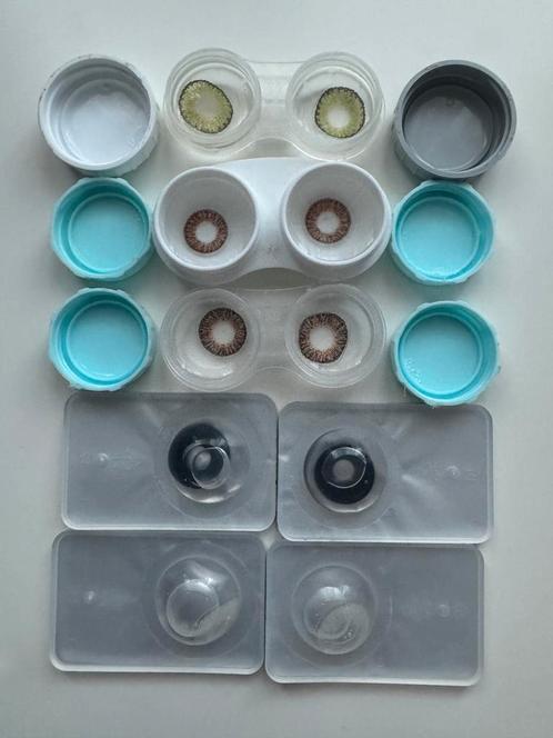 Kleurlenzen – verschillende kleuren (nieuw + extra’s), Handtassen en Accessoires, Uiterlijk | Cosmetica en Make-up, Nieuw, Accessoires