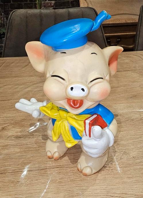 Jouet disney ancien " Les 3 petits cochons", Verzamelen, Disney, Gebruikt