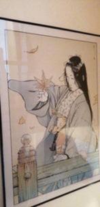 Korgaratsu Lijst 90 x 70 Poster 1990, Verzamelen, Posters, Ophalen, Zo goed als nieuw, Rechthoekig Staand
