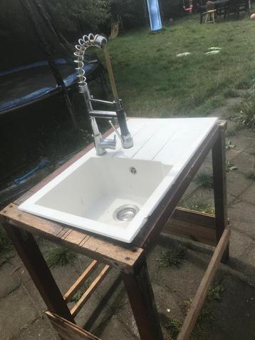 Mitigeur cuisine à douchette+ Evier beschikbaar voor biedingen