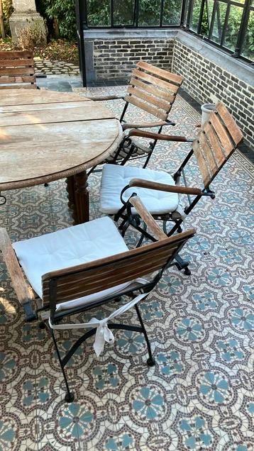 chaises de jardin, Enlèvement, Comme neuf