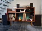 Platenkast vintagelook in nieuwstaat, Huis en Inrichting, Ophalen, Zo goed als nieuw