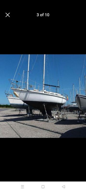 Zeilboot 33voet nieuwpoort 9000 eur beschikbaar voor biedingen