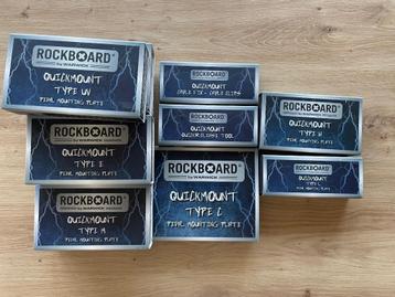 Rockboard by Warwick Quickmount Pedal Mounting Plates, Musique & Instruments, Enlèvement ou Envoi, Comme neuf, Autres types
