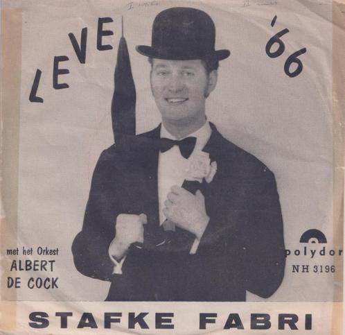 Stafke Fabri – Leve ’66 Part 1 & 2 - Single, CD & DVD, Vinyles Singles, Utilisé, Single, En néerlandais, 7 pouces, Enlèvement ou Envoi