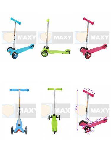 Step Metaal met 3 Wielen - 3 kleuren - 32€ NU -50% = 16€, Kinderen en Baby's, Speelgoed | Buiten | Voertuigen en Loopfietsen, Nieuw