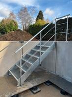 Buitentrap op maat, Doe-het-zelf en Bouw, Ladders en Trappen, Ophalen, Zo goed als nieuw, Trap
