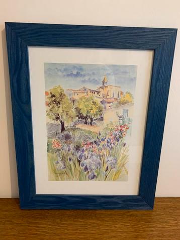 Schilderij met landschap beschikbaar voor biedingen