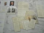 Lot Doodsprentjes Oud-Strijders 14/18, 40/45, Weerstanders, Verzamelen, Bidprentjes en Rouwkaarten, Verzenden, Rouwkaart