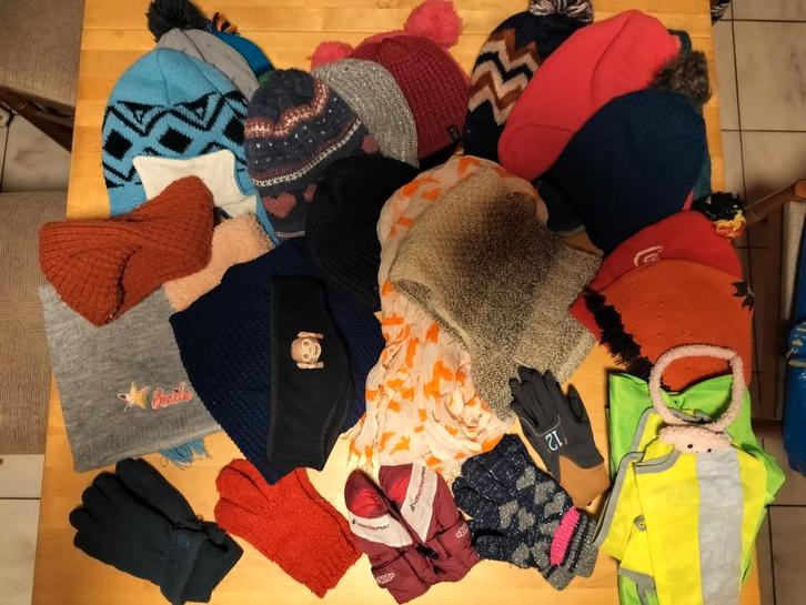 Mutsen, sjaals, handschoenen, Enfants & Bébés, Vêtements de bébé | Bonnets, Écharpes & Moufles, Utilisé, Mitaines, Fille, Enlèvement ou Envoi