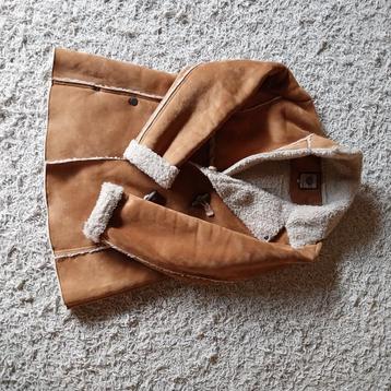 myMO okerkleurige geklede jas - maat 42-44 (XL) beschikbaar voor biedingen