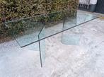 Prachtige designtafel, Huis en Inrichting, Tafels | Eettafels, Ophalen, Gebruikt, Glas