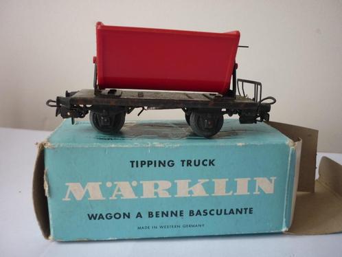 Train miniature - Wagon à benne basculante - Märklin 4513, Hobby en Vrije tijd, Modeltreinen | H0, Wagon, Märklin, Ophalen of Verzenden