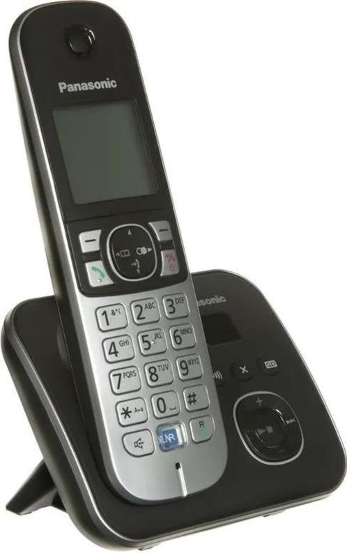 Téléphone Fixe Avec Répondeur Sans Fil PANASONIC KX-TG6821FR, Télécoms, Téléphones fixes | Combinés & sans fil, Comme neuf, 1 combiné