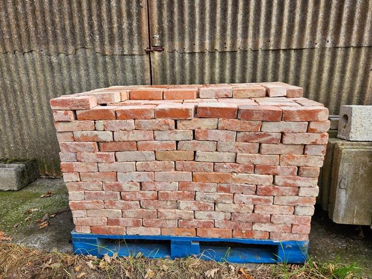 1000 Prachtige Oude Beerse Stenen, Doe-het-zelf en Bouw, Metselstenen, Gebruikt, Bakstenen, Ophalen