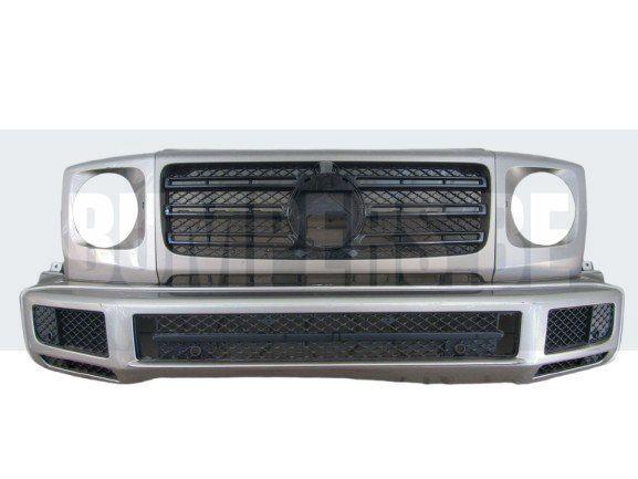 Bumper Mercedes G Klasse W463 18- Voorbumper, Auto-onderdelen, Carrosserie, Bumper, Voor, Gebruikt, 6 maanden garantie, Ophalen of Verzenden