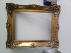 VINTAGE GOUDKLEURIGE HOUTEN SCHILDERSLIJST., Huis en Inrichting, Woonaccessoires | Lijsten, Ophalen, Gebruikt