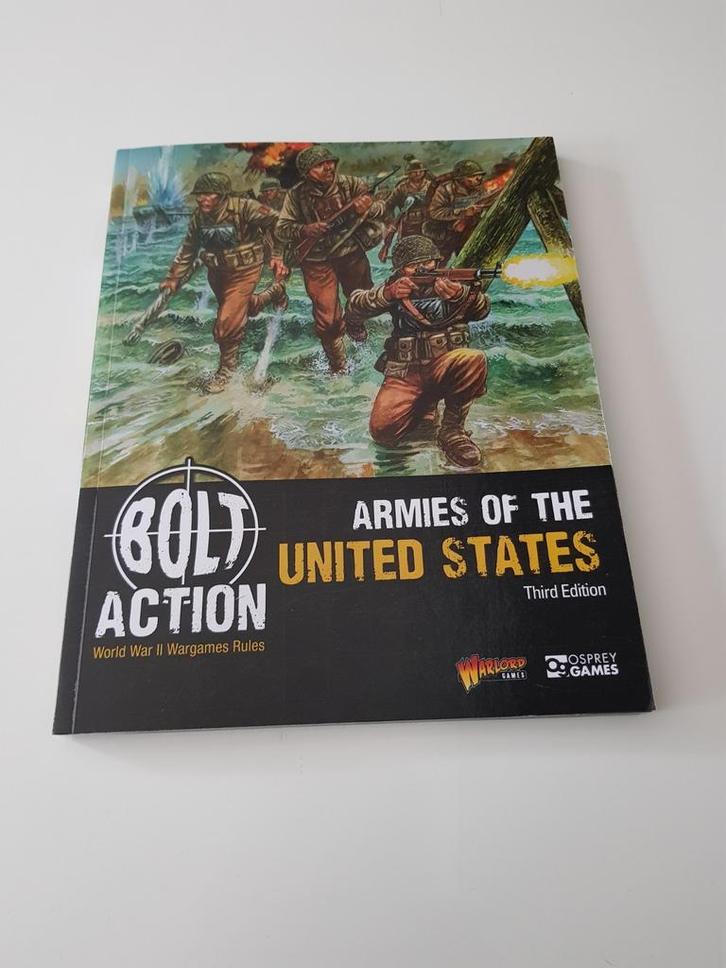 bolt action: Armies of the united states, 3e editie, Hobby en Vrije tijd, Wargaming, Nieuw, Historisch, Ophalen of Verzenden