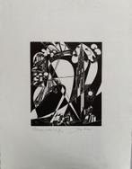 Joris Minne - grote houtsnede - Antwerpen, Ophalen of Verzenden