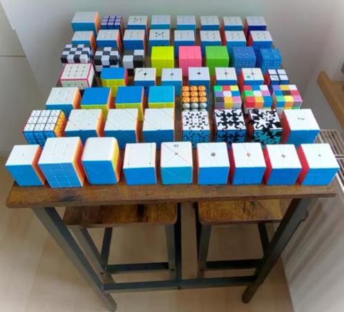 Collection de Rubik's cubes, Hobby & Loisirs créatifs, Sport cérébral & Puzzles, Comme neuf, Rubik's Cube ou Puzzle 3D, Moins de 500 pièces