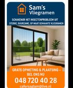 vliegraamen op maat en in het kleur van u raamprofil& montag, Doe-het-zelf en Bouw, Raamkozijnen en Schuifdeuren, Ophalen of Verzenden