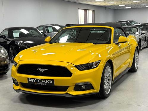 Ford Mustang Cabrio 2.3 Clim Cuir Gps Camera Xenon Full Opt, Auto's, Ford, Bedrijf, Te koop, Mustang, ABS, Achteruitrijcamera