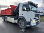 Volvo FM 380 6x2 + CONTAINER HIAB 088 - E2 + RADIO - LIFT +, Auto's, Automaat, Overige kleuren, Overige brandstoffen, Bedrijf