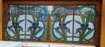 2 paires de vitraux de style Art Nouveau, Antiquités & Art, Curiosités & Brocante, Enlèvement ou Envoi