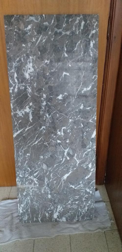 marbre bordeaux, Bricolage & Construction, Dalles & Carrelages, Utilisé, Marbre