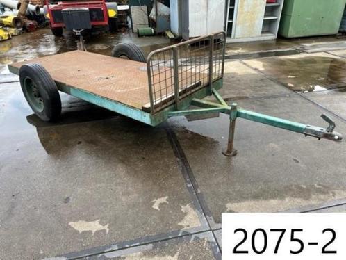 2075. Bakkenwagen / bakkenkar / transportwagen / mobiele kra, Auto diversen, Aanhangers en Bagagewagens, Gebruikt, Ophalen