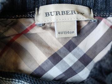 Prachtige TRUI  BURBERRY 4J / 204 NP + €300.00 beschikbaar voor biedingen
