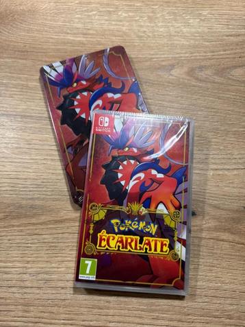 Pokémon écarlate + Steelbook beschikbaar voor biedingen