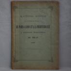 Livre Matériel exposé par le PLM à l'expo de Milan 1906, Utilisé, Enlèvement ou Envoi, Train