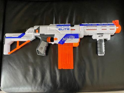 Nerf N-strike Elite Retaliator, Enfants & Bébés, Jouets | Extérieur | Jeu d'action, Comme neuf, Enlèvement ou Envoi