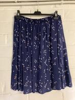 Blauwe zomerrok met elastiek in de lende, Broadway, large, Kleding | Dames, Blauw, Maat 42/44 (L), Ophalen of Verzenden, Zo goed als nieuw