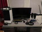 Gaming pc + setup (toetsenbord, muis, beeldscherm, …), Computers en Software, Ophalen, Custom Build, AMD Ryzen 5, Zo goed als nieuw