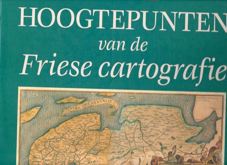 hoogtepunten van de friese cartografie p.j. de rijke, Livres, Atlas & Cartes géographiques, Comme neuf, Carte géographique, Pays-Bas